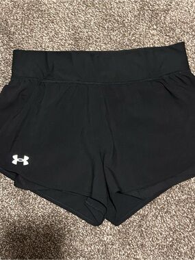 Under Armour Women’s Black Athletic Running Shorts